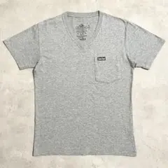 ブルーブルー × フルーツオブザルーム 半袖 Vネック ポケットTシャツ グレーのサムネイル