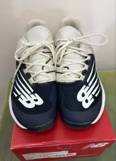 New Balance トレーニングシューズ ネイビー/ホワイト　人気　完売