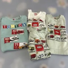 TOMICA トレーナー 100サイズ　4着セット