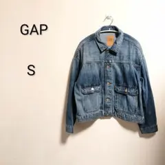 S1506 ギャップ GAP デニムジャケット Sサイズ 綿のサムネイル