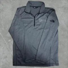 38[希少品]THE NORTH FACE ×AIGハーフジップ 裏地フリースM