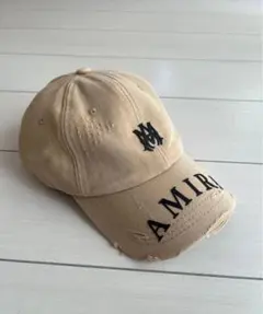 1,000円引きは16日限定】AMIRI キャップ ベージュ ユニセックス - メルカリ