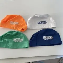CENTRAL SPORTS 水泳帽 4個セット　Lサイズ