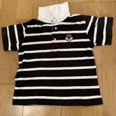 COMME CA ISM 110A ポロシャツ風Tシャツ