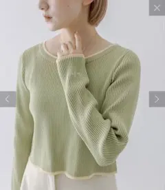 mline リブニット