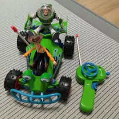 Toy Story トイストーリーラジコンセット RCカー ウッディ バズ ピザ Toy Story トイストーリーラジコンセット RCカー ウッディ バズ ピザ