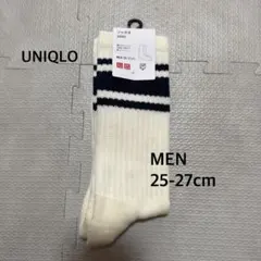 新品未使用　ユニクロ　靴下　25-27cm