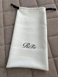 ReFa 巾着袋 ポーチ ホワイト - メルカリ