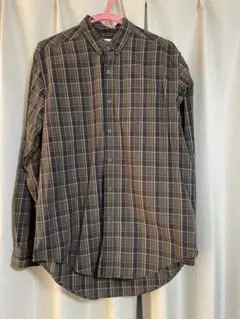 B:MING BEAMSチェック柄長袖シャツ Mサイズ