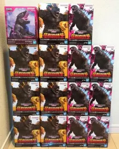 GODZILLA ゴジラ×コング新たなる帝国フィギュア15体セット