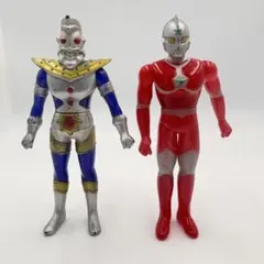 ウルトラマンキング ＋ザ・ウルトラマン ソフビ1988年 当時物 2体セット