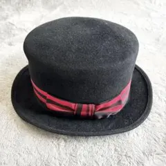 【美品】Anthony Peto アンソニーペト トップハット ラビットファー 美品】Anthony Peto アンソニーペト トップハット ラビットファー