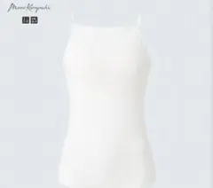 UNIQLO マメクロゴウチ エアリズムコットンブラキャミソール ホワイトM