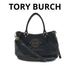 TORY BURCH トリーバーチ アマンダ 2way ショルダーバッグ 黒