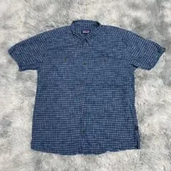 patagonia ヘンプ/ポリエステル 半袖シャツ M ベージュ - メルカリ