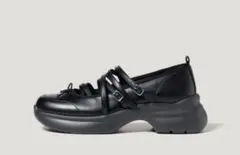 GU rokh コラボメリージェーンシューズ BLACK XL