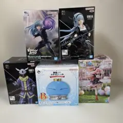 転スラ まとめ売り フィギュアセット リムル バレンタイン ミリム ラプラス