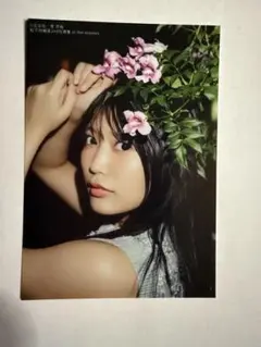 松下玲緒菜　直筆サイン入りチェキ　FLASH 松下玲緒菜直筆サイン入りチェキFLASH