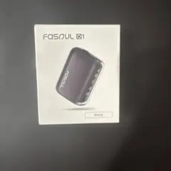 FASAUL Q1 加熱式たばこ 専用デバイス ブラック TYPE-C