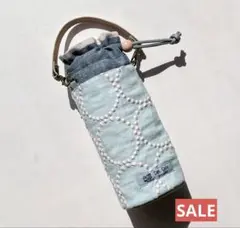 SALEタグ無しＭサイズボトルケース ミナペルホネン生地使用ta-liblueのサムネイル