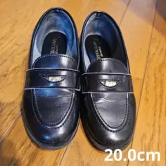 ブラックローファー 20.0cm 通学 通園 KDI 19.5cm