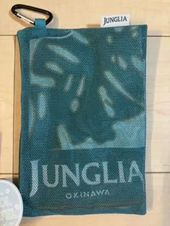 新品タグ付き　JUNGLIA クールタオル メッシュケース付き