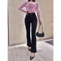【匿名配送】 Qung クン デニムパンツ 黒