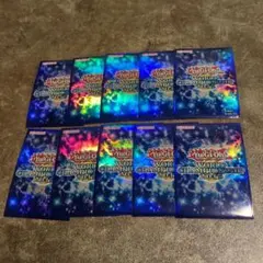 希少】遊戯王 WCS 2014 公式スリーブ 5枚セット 美しい宇宙柄ホロ 