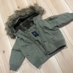 baby GAP ファー付きダウンジャケット 12-18ヶ月用美品
