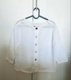 BEARDSLEY ビアズリー ノーカラーブラウス　2WAY