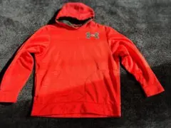 Under Armour フード付きパーカー レッドLG