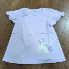 any FAM ユニコーンモチーフ Tシャツ ラベンダーのサムネイル