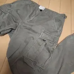 AVIREX アヴィレックス カーゴパンツ Lサイズ カーキ グリーン