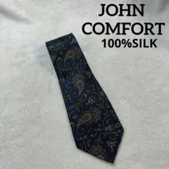 JOHN COMFORT ジョンコンフォート ネクタイ ペイズリー 英国製のサムネイル