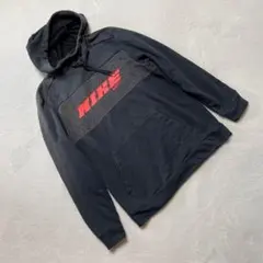 NIKE パーカー ロゴ プルオーバー ブラック DRI-FIT サイズS