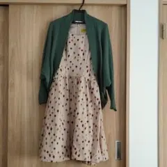 ホコモモラ ワンピース カーディガンのセット