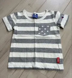 Champion ストライプ Tシャツ 100cm