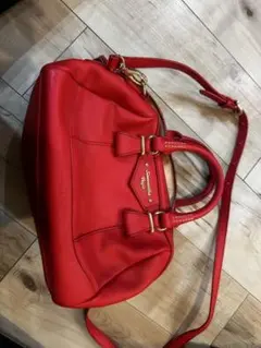 Samantha Vega レッド ハンドバッグ