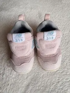 New Balance 313 ベビーシューズ ピンク 12.5cm