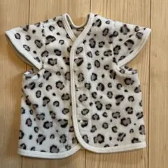 ベビー ヒョウ柄 フリース ベスト