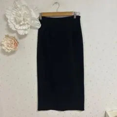 UNIQLO ストレッチダブルフェイスナロースカート（丈標準80〜84cm）