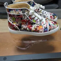 Christian Louboutin グラフィックハイカットスニーカー