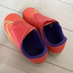 18cm オレンジ サッカートレーニングシューズ