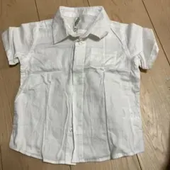 ホワイト 半袖シャツ サイズ95