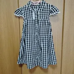 pal house　パルハウス　チュニック　ワンピース　ギンガムチェック　130