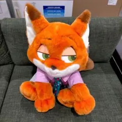 ズートピア ニック・ワイルド ぬいぐるみ 50cm・ブランケット付き