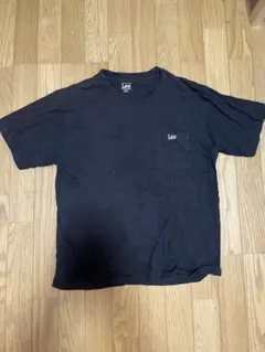 Lee ブラック 半袖Tシャツ ポケット付き
