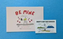 未使用 スヌーピー ポストカード Snoopy Hawaii２枚
