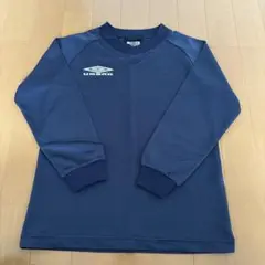 UMBRO ネイビー 長袖シャツ　サッカー　130cm