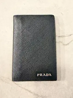 【箱なし、本体のみ】PRADA プラダ カードケース サフィアーノレザー